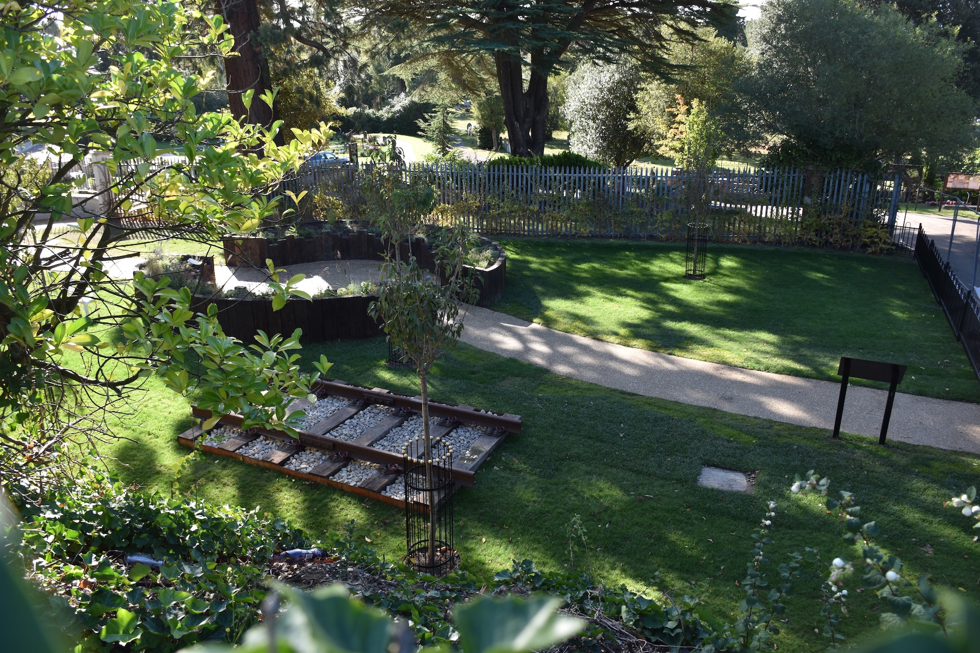 Brookwood Railway Station Garden